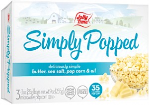 JOLLY TIME Simply Popped Butter & Sea Salt is MY PICK OF THE WEEK!