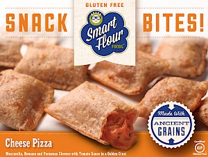 Smart Flour Foods Snack Bites Cheese Pizza